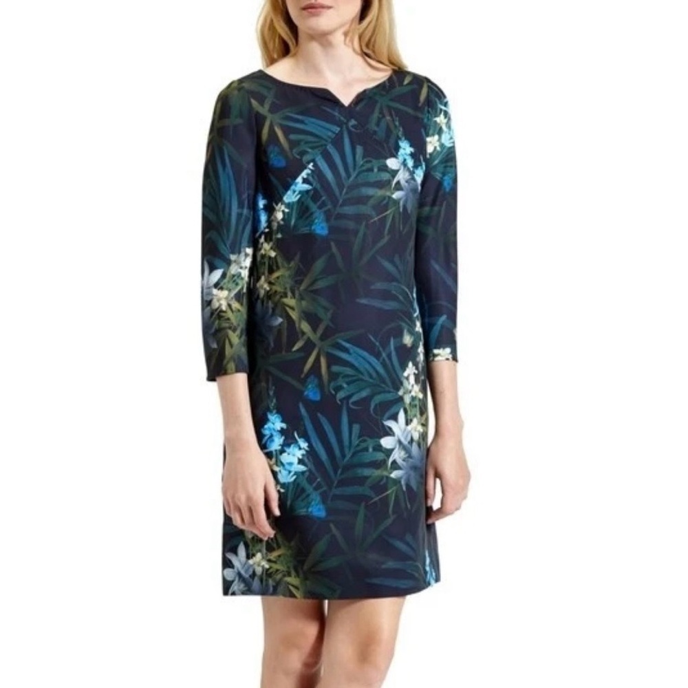 Ted Baker Amelle Twilight Floral Dress size 2